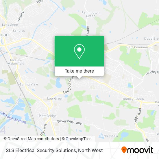 SLS Electrical Security Solutions map