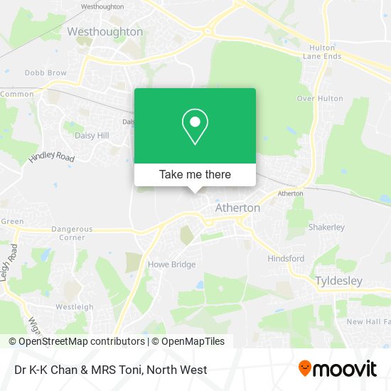 Dr K-K Chan & MRS Toni map
