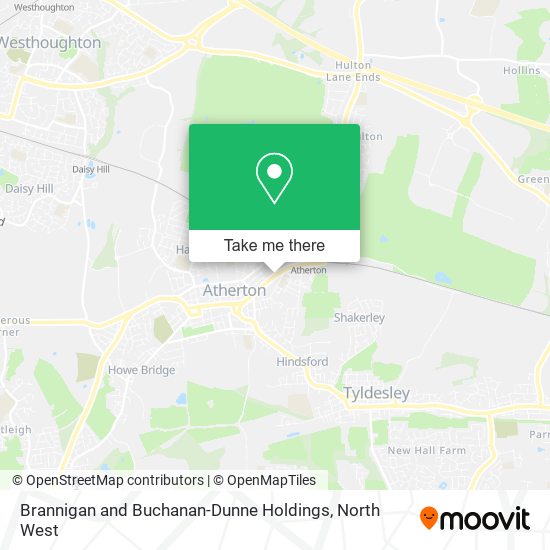 Brannigan and Buchanan-Dunne Holdings map