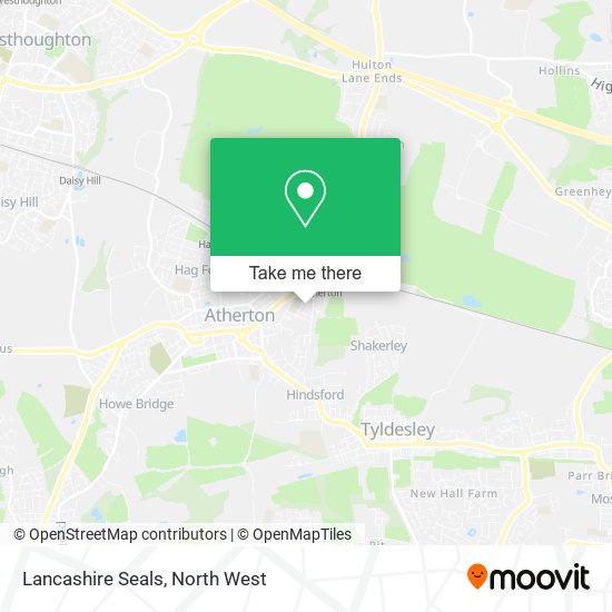 Lancashire Seals map