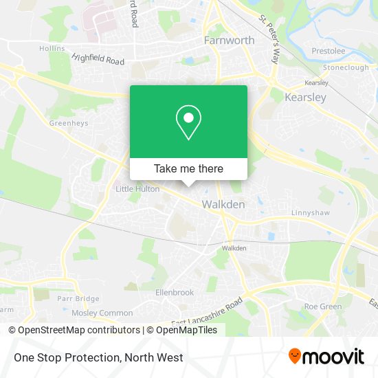 One Stop Protection map