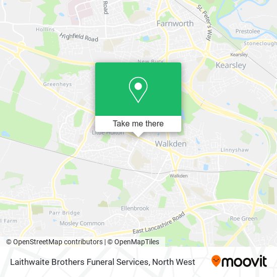 Laithwaite Brothers Funeral Services map