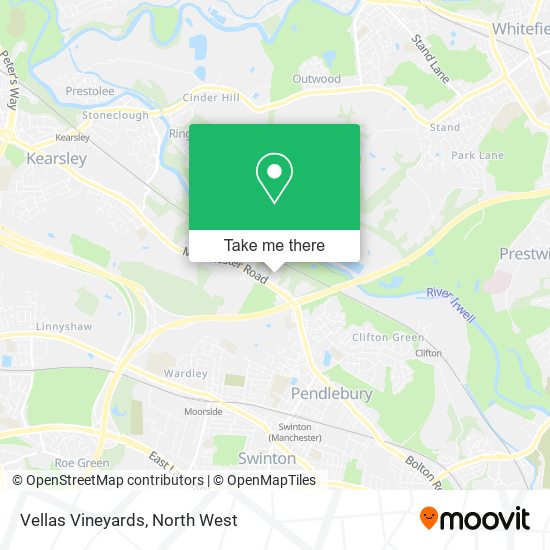 Vellas Vineyards map