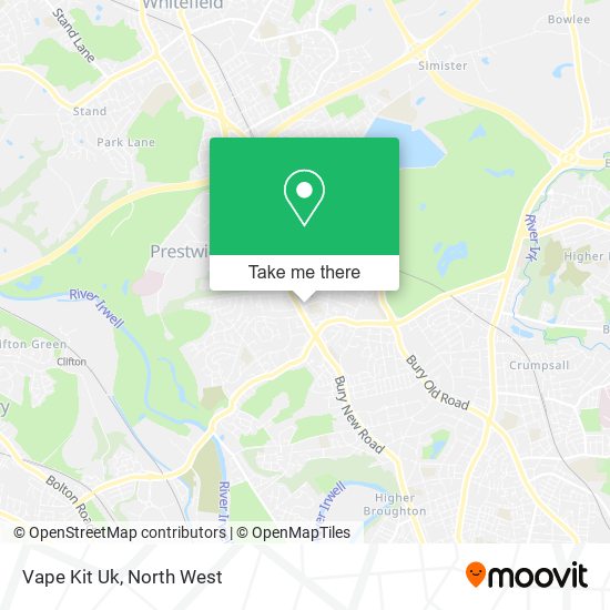 Vape Kit Uk map