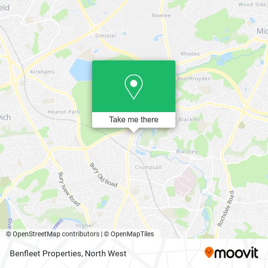 Benfleet Properties map