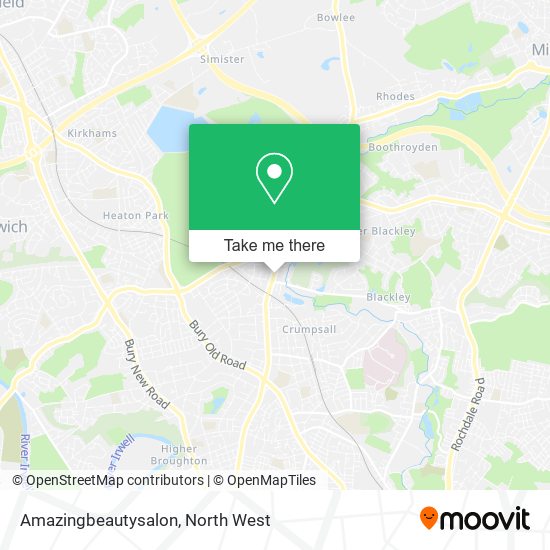 Amazingbeautysalon map