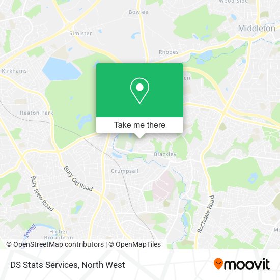 DS Stats Services map