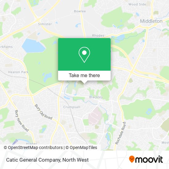 Catic General Company map