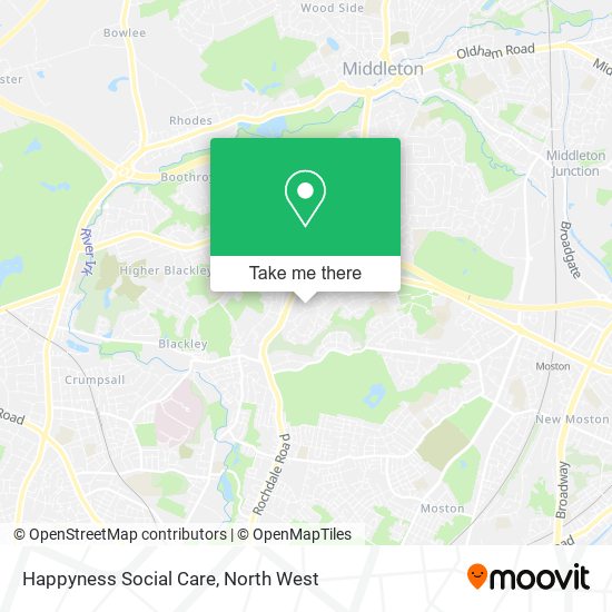 Happyness Social Care map