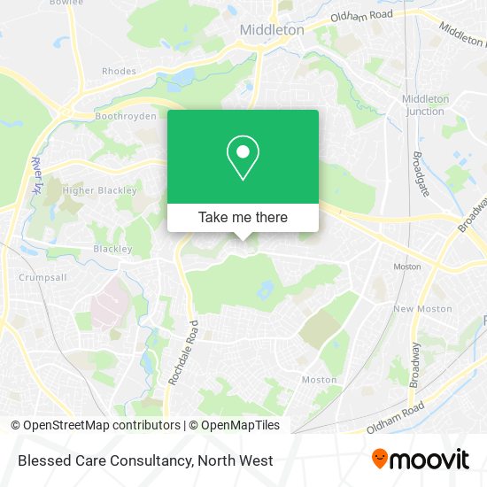 Blessed Care Consultancy map