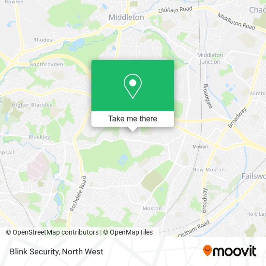 Blink Security map