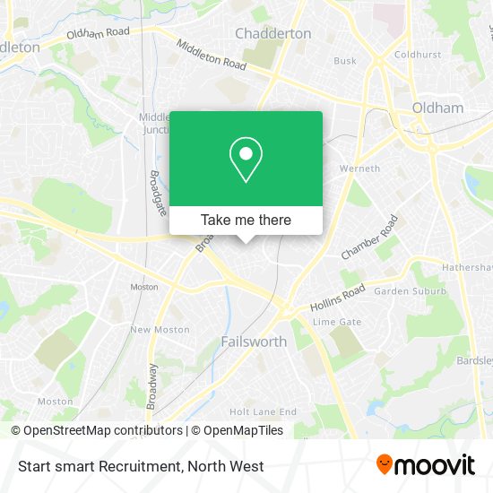 Start smart Recruitment map