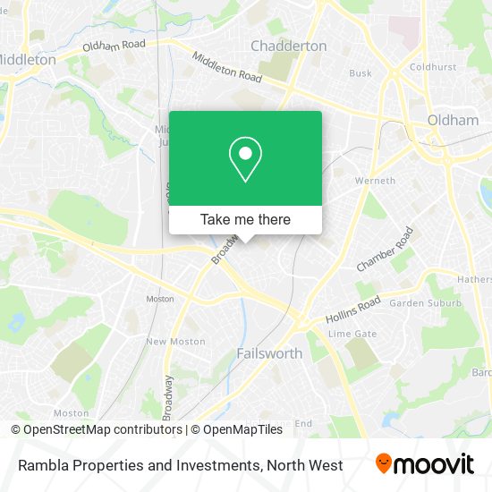 Rambla Properties and Investments map