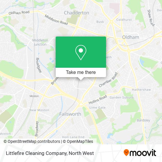 Littlefire Cleaning Company map