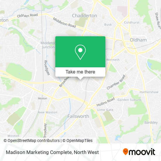 Madison Marketing Complete map