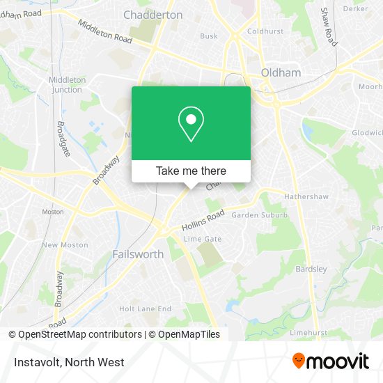 Instavolt map