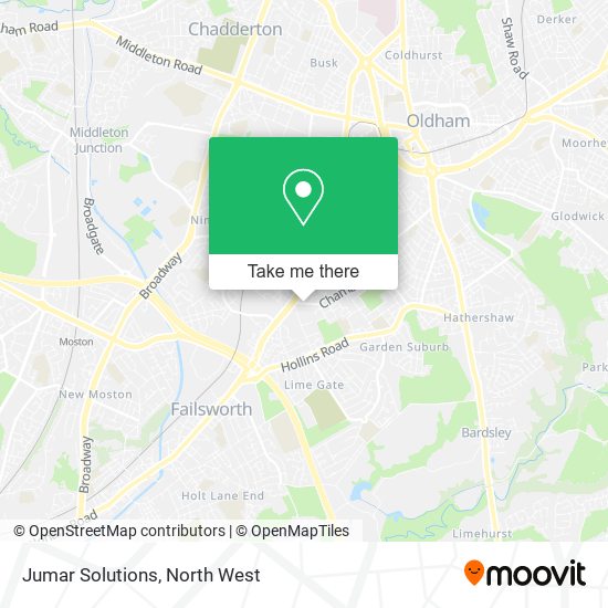 Jumar Solutions map