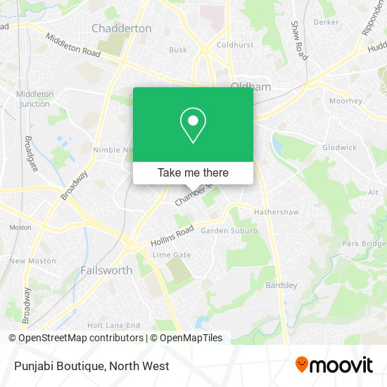 Punjabi Boutique map