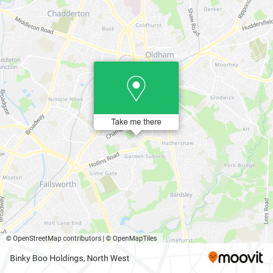 Binky Boo Holdings map