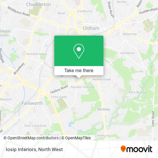 Iosip Interiors map