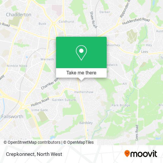 Crepkonnect map