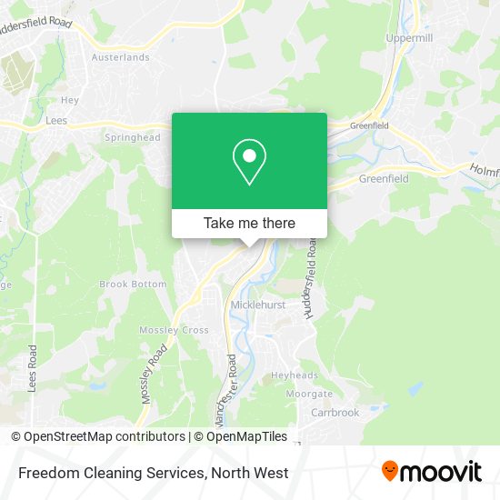Freedom Cleaning Services map