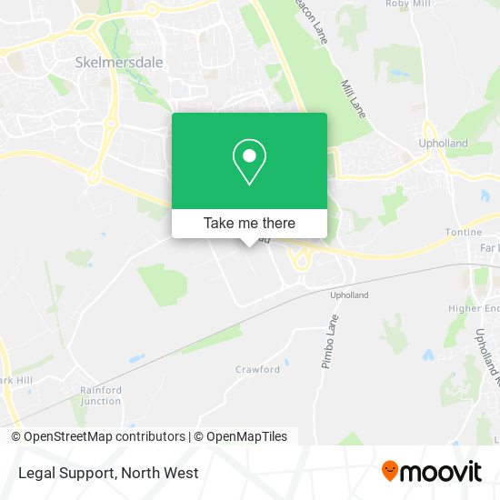 Legal Support map
