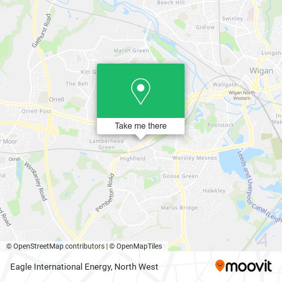 Eagle International Energy map