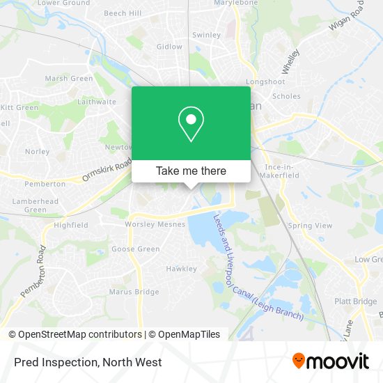 Pred Inspection map