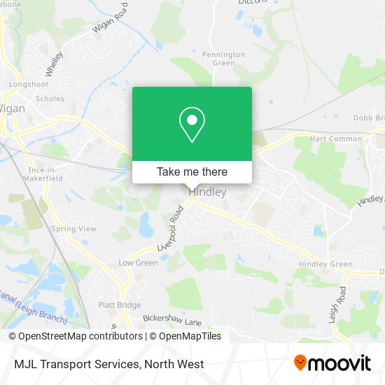 MJL Transport Services map