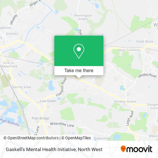 Gaskell's Mental Health Initiative map