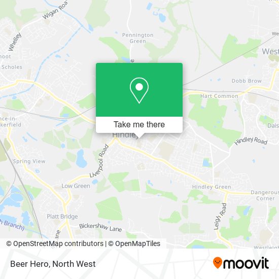 Beer Hero map