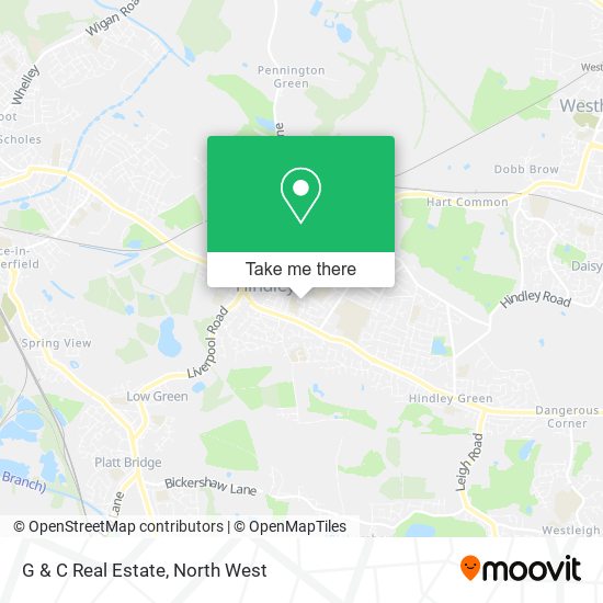 G & C Real Estate map