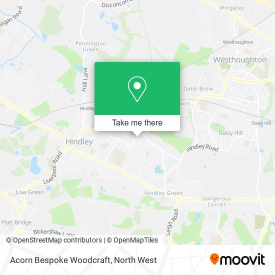 Acorn Bespoke Woodcraft map