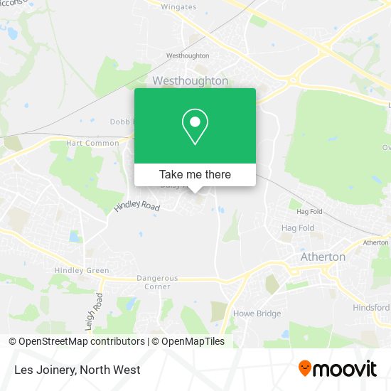 Les Joinery map