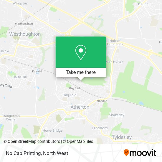 No Cap Printing map
