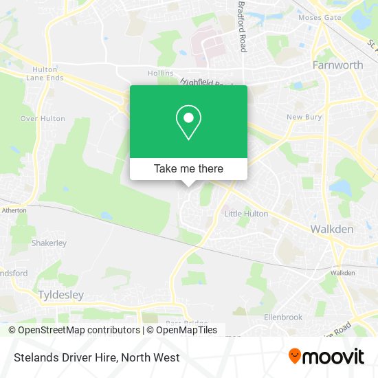 Stelands Driver Hire map