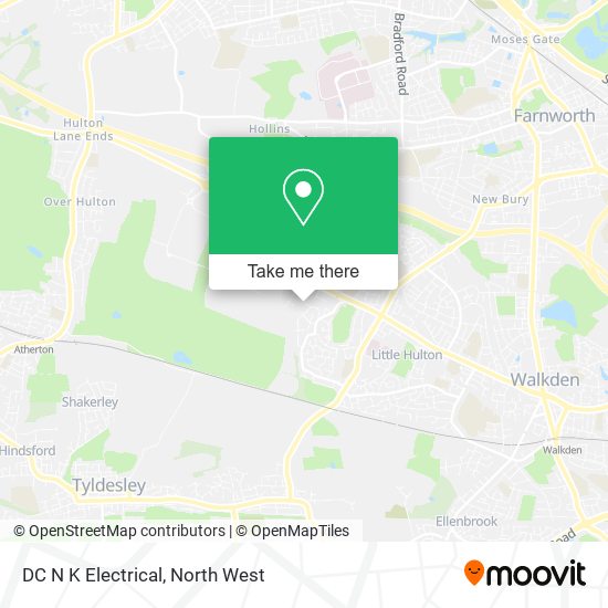 DC N K Electrical map