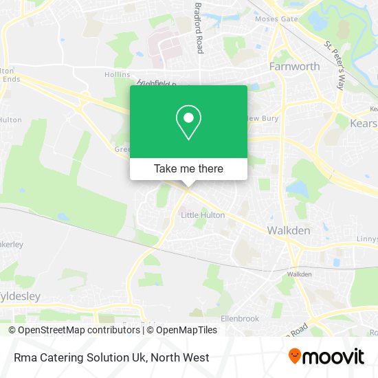 Rma Catering Solution Uk map