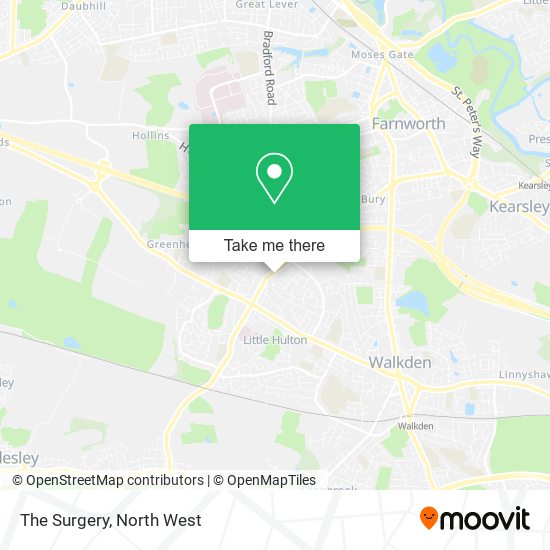 The Surgery map
