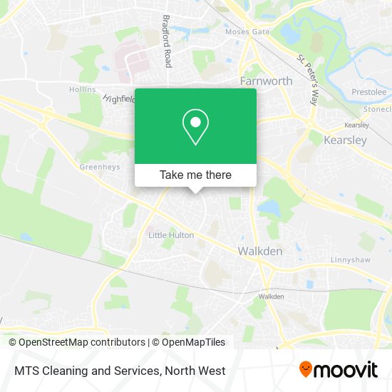 MTS Cleaning and Services map