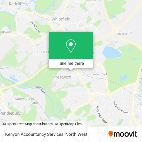 Kenyon Accountancy Services map