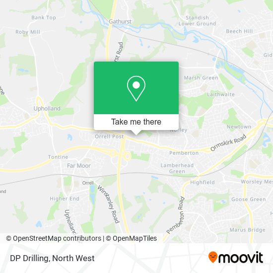 DP Drilling map