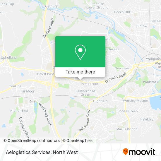 Aelogistics Services map