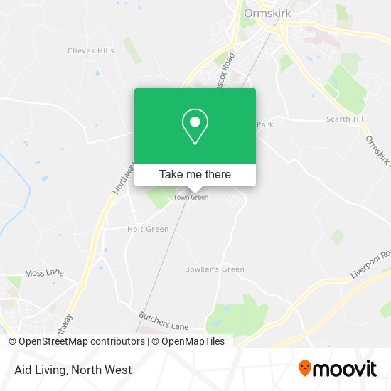 Aid Living map