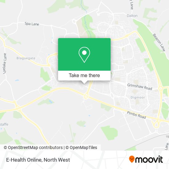 E-Health Online map