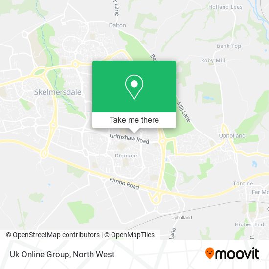 Uk Online Group map