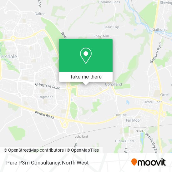Pure P3m Consultancy map