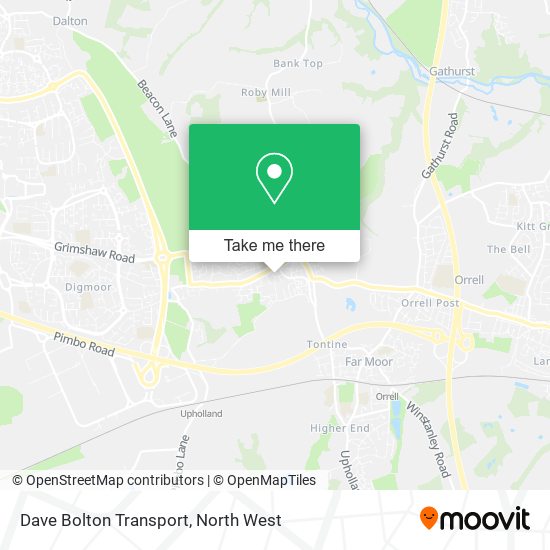 Dave Bolton Transport map
