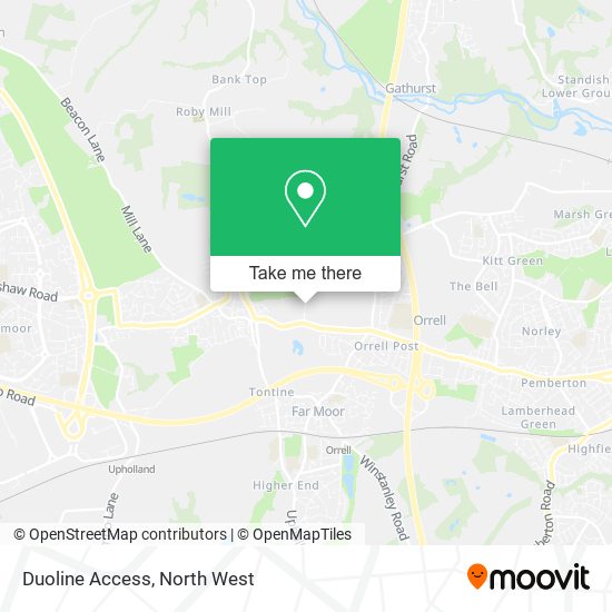 Duoline Access map